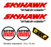 Skyhawk "El halcn volador" con fondo transparente